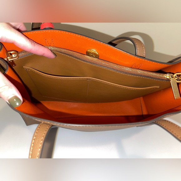 Tory Burch Walker Satchel - Moose - Picture 3 of 4